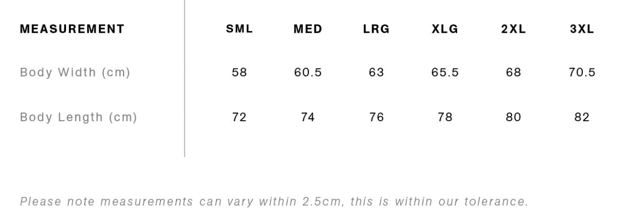 AAM Adult Unisex Block Oversize Tee